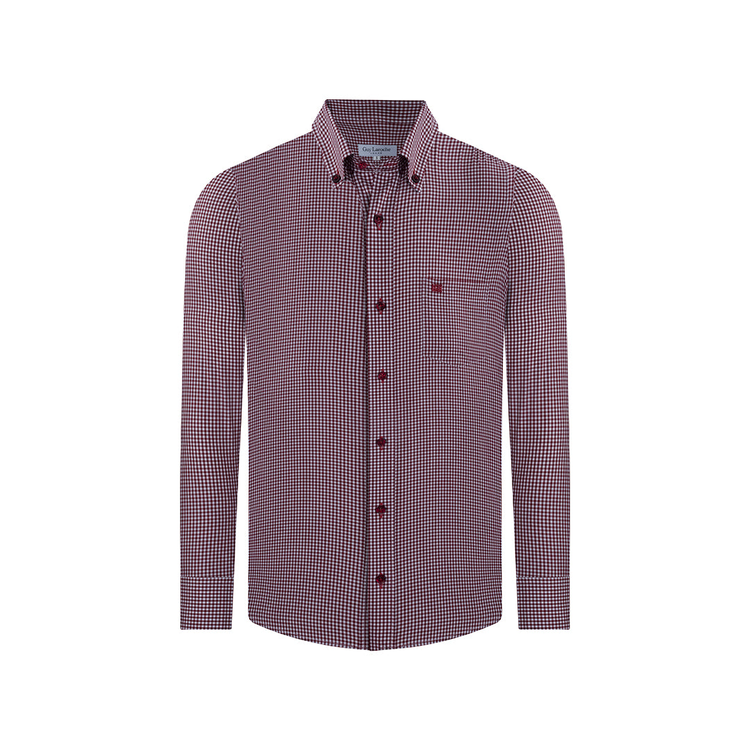 Camisa Sport en color Vino Tinto de Guy Laroche CS00711G151