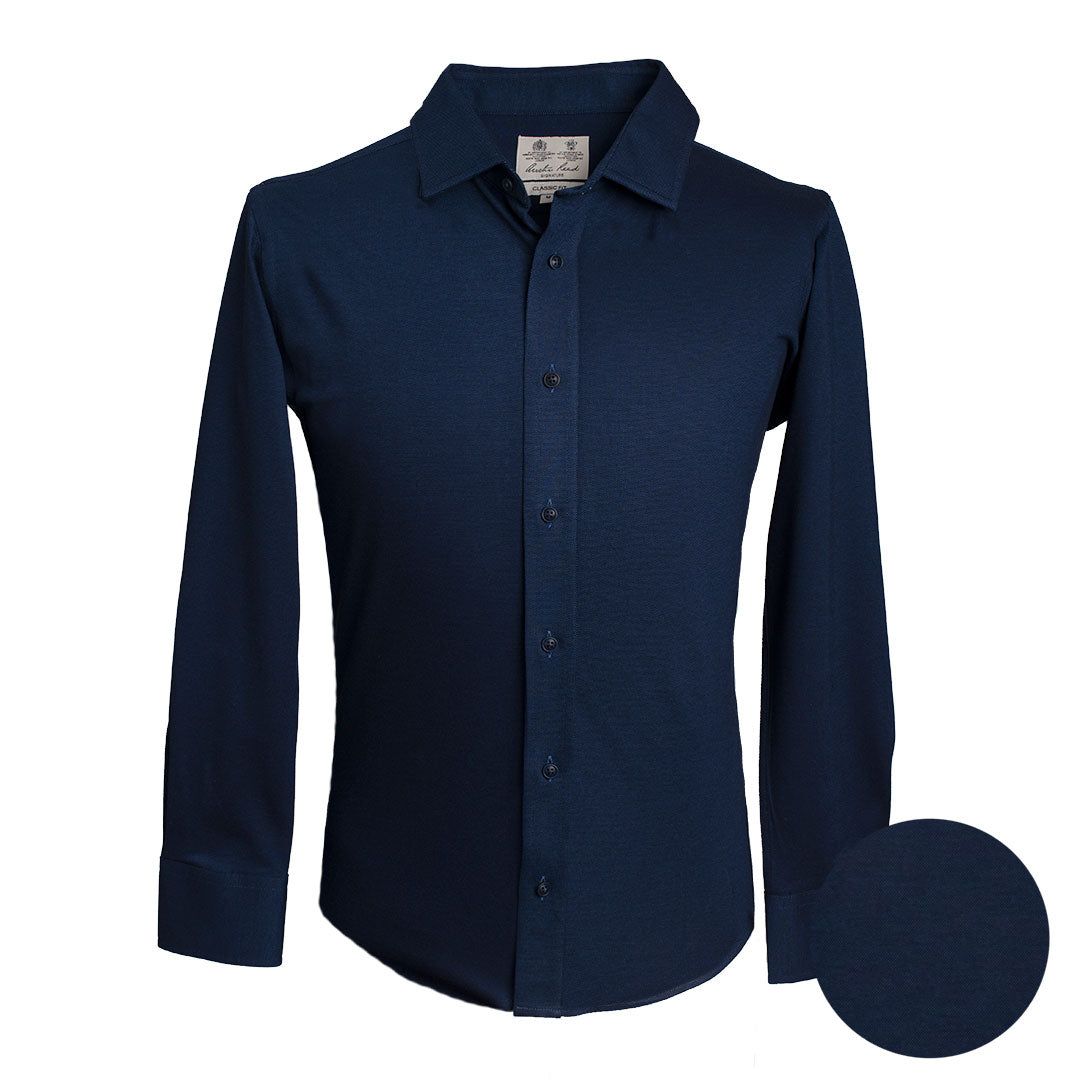 Camisa Sport en color Azul Oscuro CS00847013
