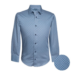 Camisa Sport en color Azul Oscuro de Perry Ellis CS00848013