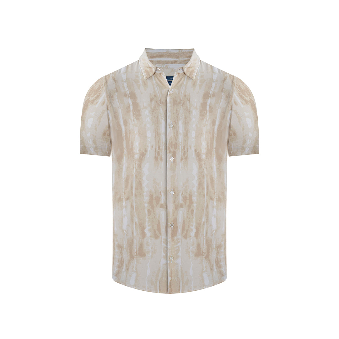 Camisa Sport Beige Classic Fit Perry Ellis CS00890 Imagen principal del producto