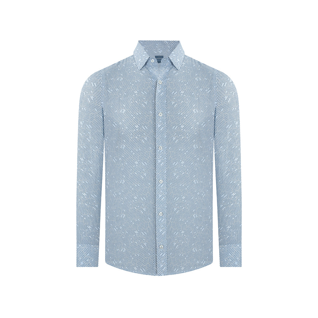 Camisa Sport en color Gris Oscuro de Perry Ellis CS00892023