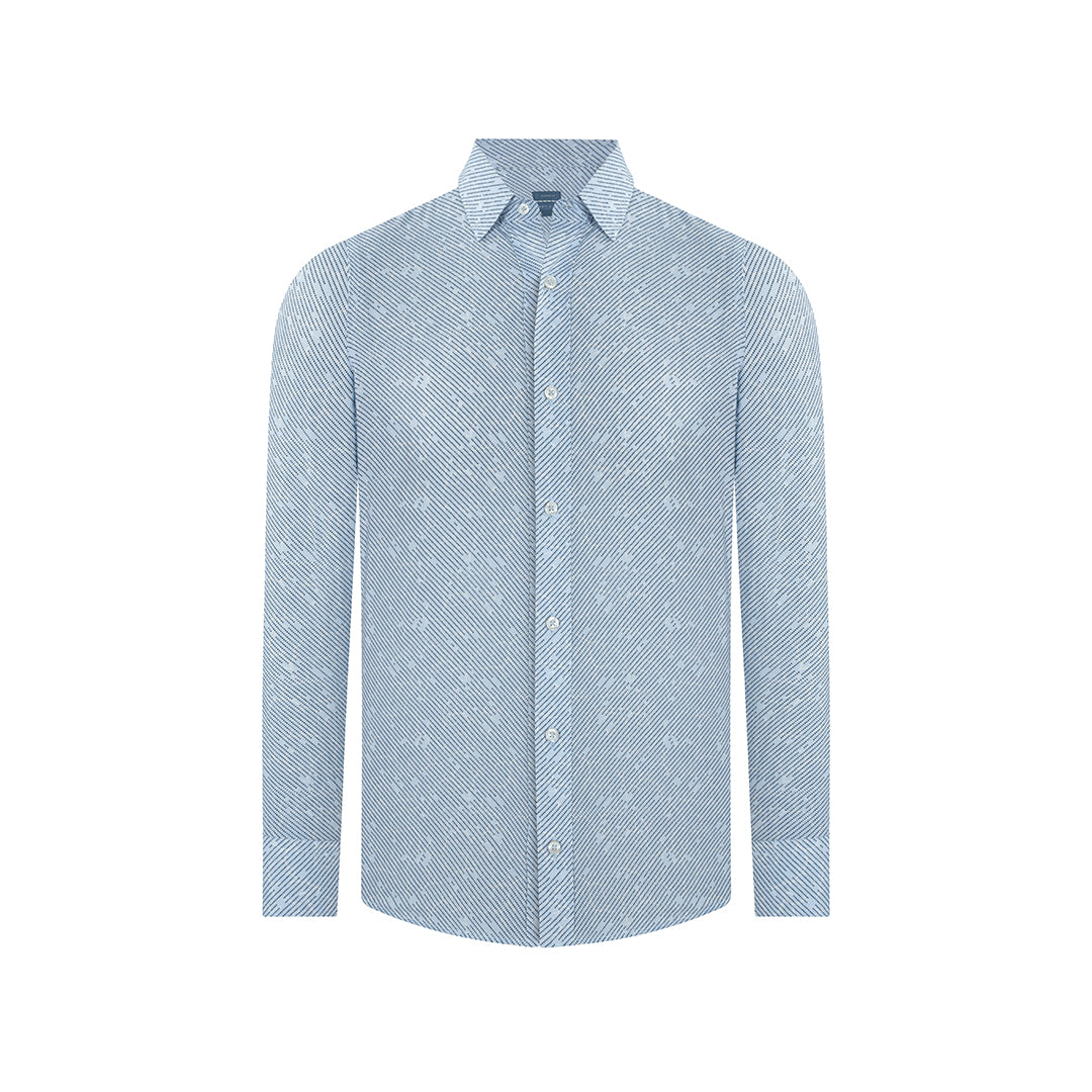 Camisa Sport en color Gris Oscuro de Perry Ellis CS00892023