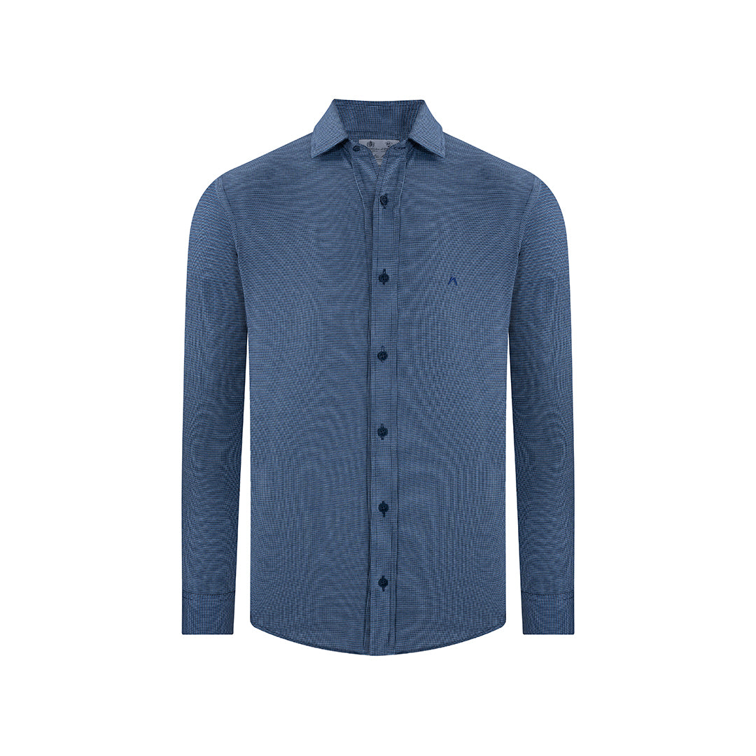 Camisa Sport en color Azul Medio CS00898012