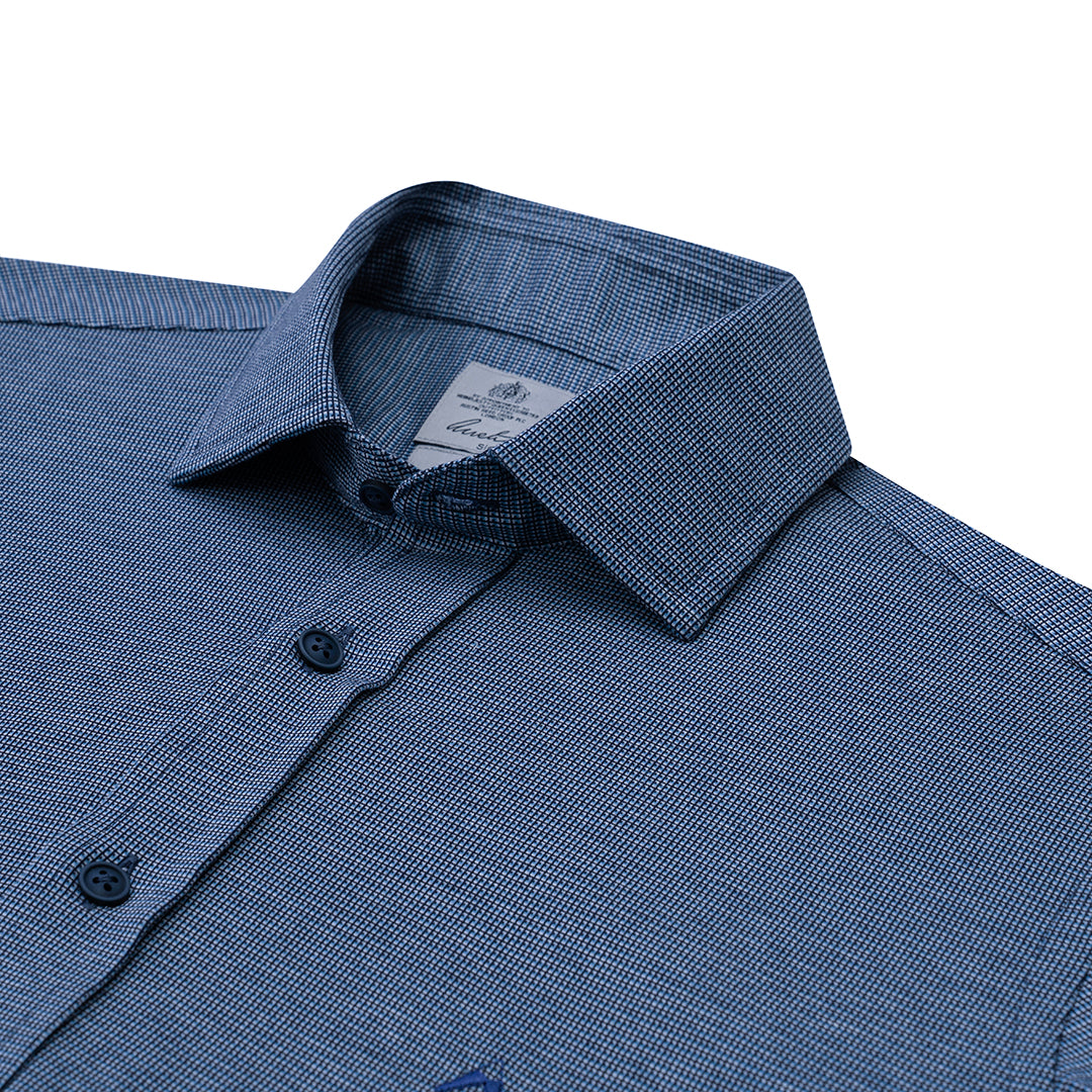Camisa Sport en color Azul Medio CS00898012
