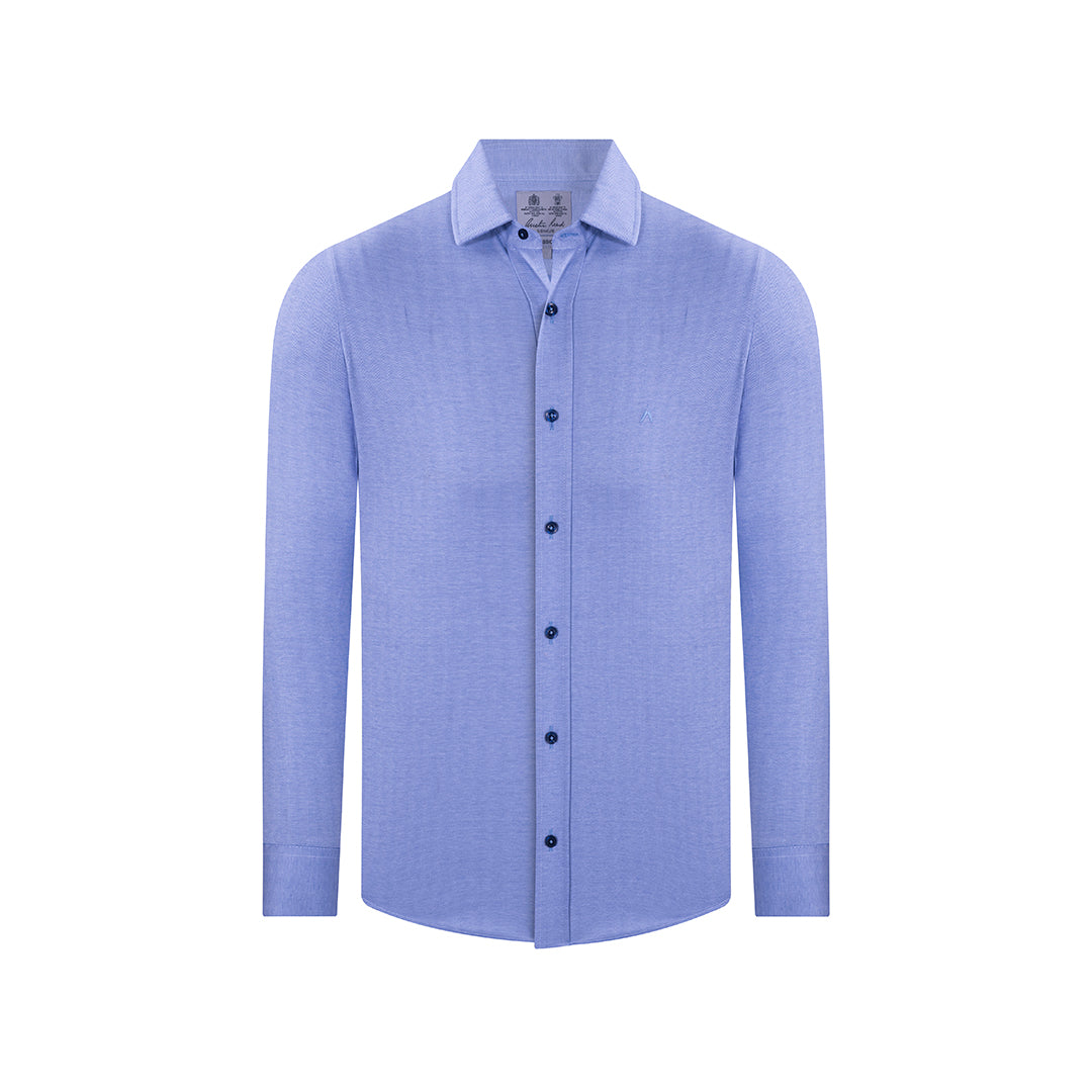 Camisa Sport en color Azul Medio CS00899012