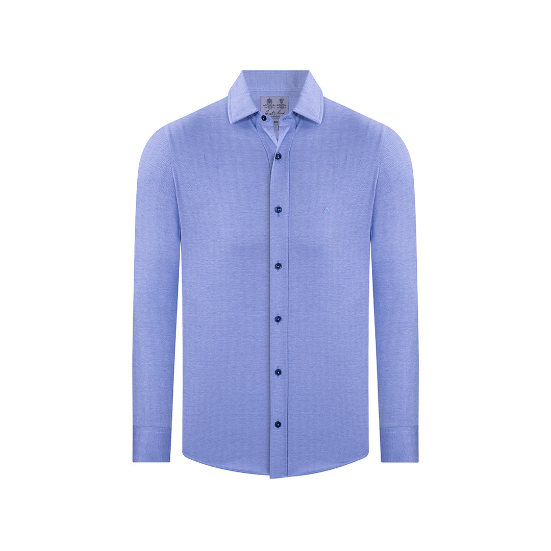 Camisa Sport en color Azul Medio CS00899012