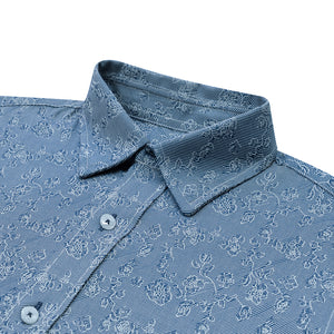 Camisa Sport en color Azul Oscuro de Perry Ellis CS00912013