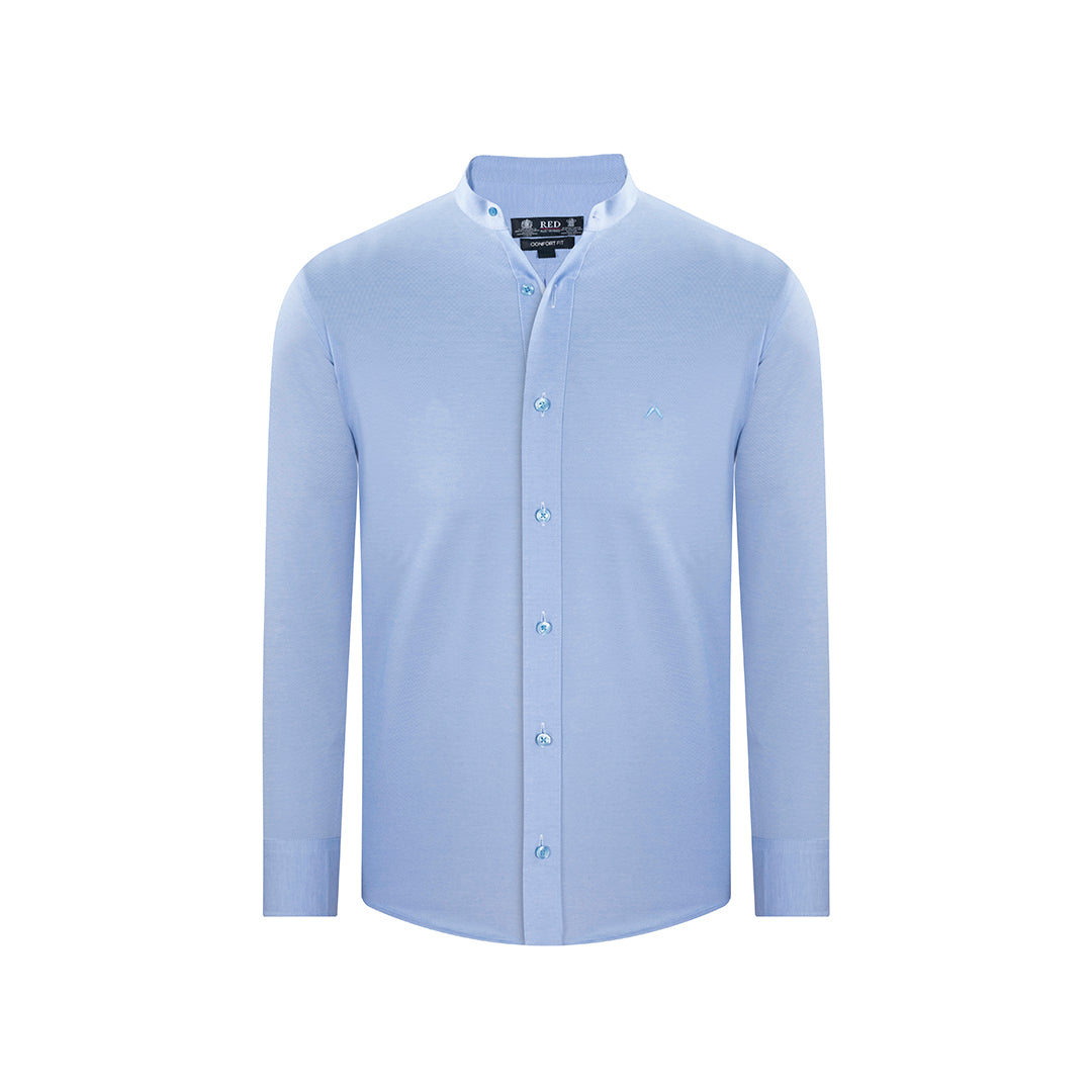 Camisa Cuello Neru en color Azul Claro CS00926011