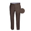 Pantalón Classic Fit Austin Reed PF00180 - Marron - Detalle pantalón