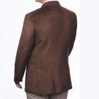 Saco Gamuza Classic Fit Guy Laroche SA00363 - Cafe Oscuro - Modelo lifestyle