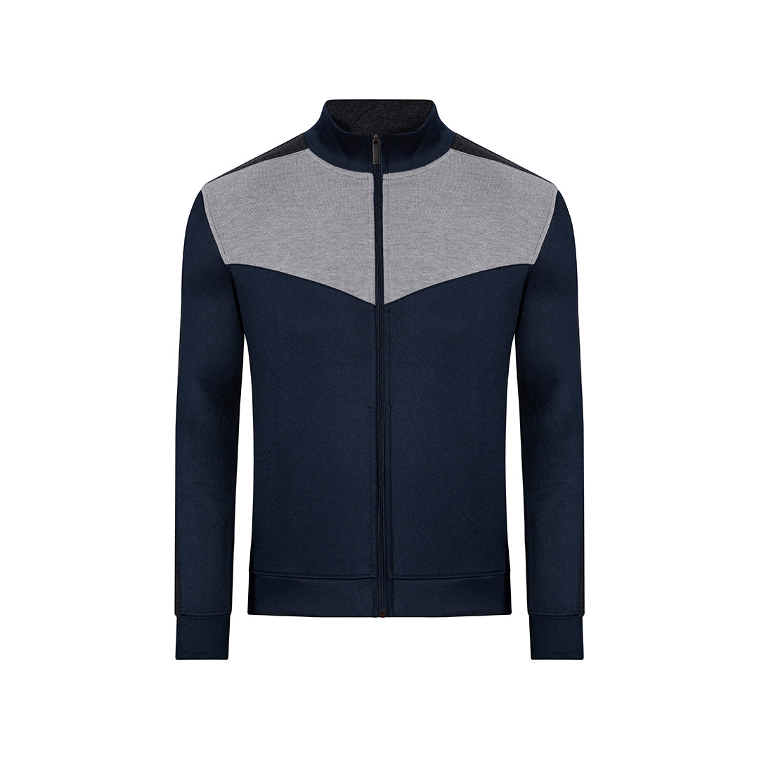 Sweater con cremallera en color Azul Oscuro de Perry Ellis SW00087013