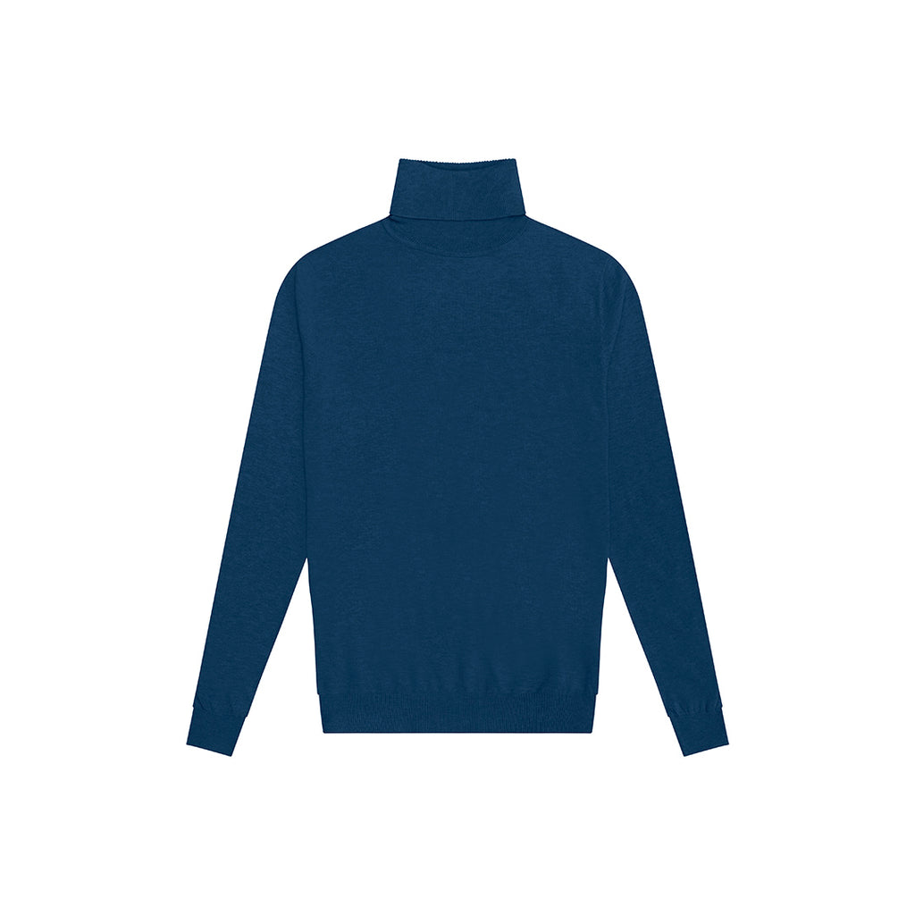 Sweater Perry Ellis Turtle Neck SW00097 - Azul Oscuro - frontal