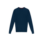 Sweater Perry Ellis Crew Neck SW00098 - Azul Oscuro - modelo frente