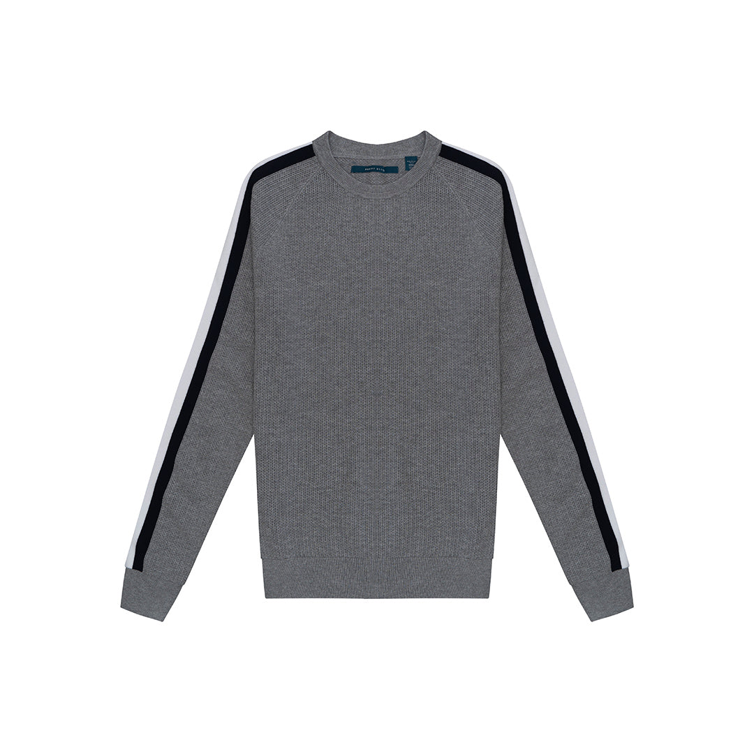 Sweater Perry Ellis Crew Neck SW00101 - Gris Claro - modelo Imagen principal del producto