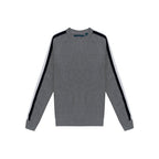 Sweater Perry Ellis Crew Neck SW00101 - Gris Claro - Frente ghost mannequin