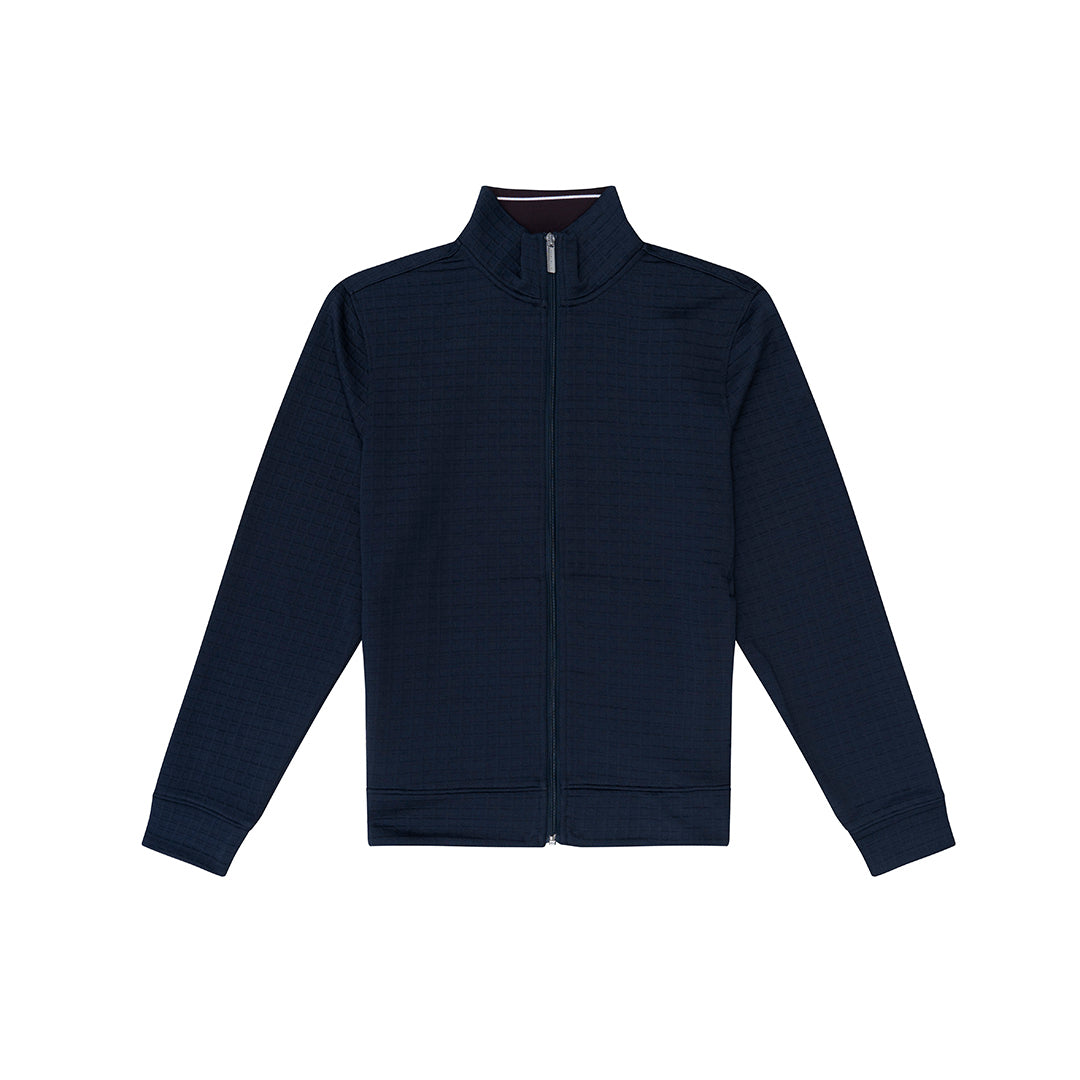 Sweater con cremallera en color Azul Oscuro de Perry Ellis SW00106013