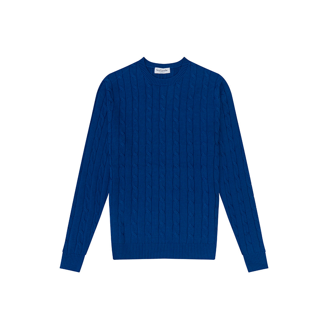 Sweater en Lana Azul Oscuro de Guy Laroche SW00107012