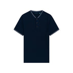 T-Shirt Perry Ellis TS00009 - Azul Oscuro - Frente ghost mannequin