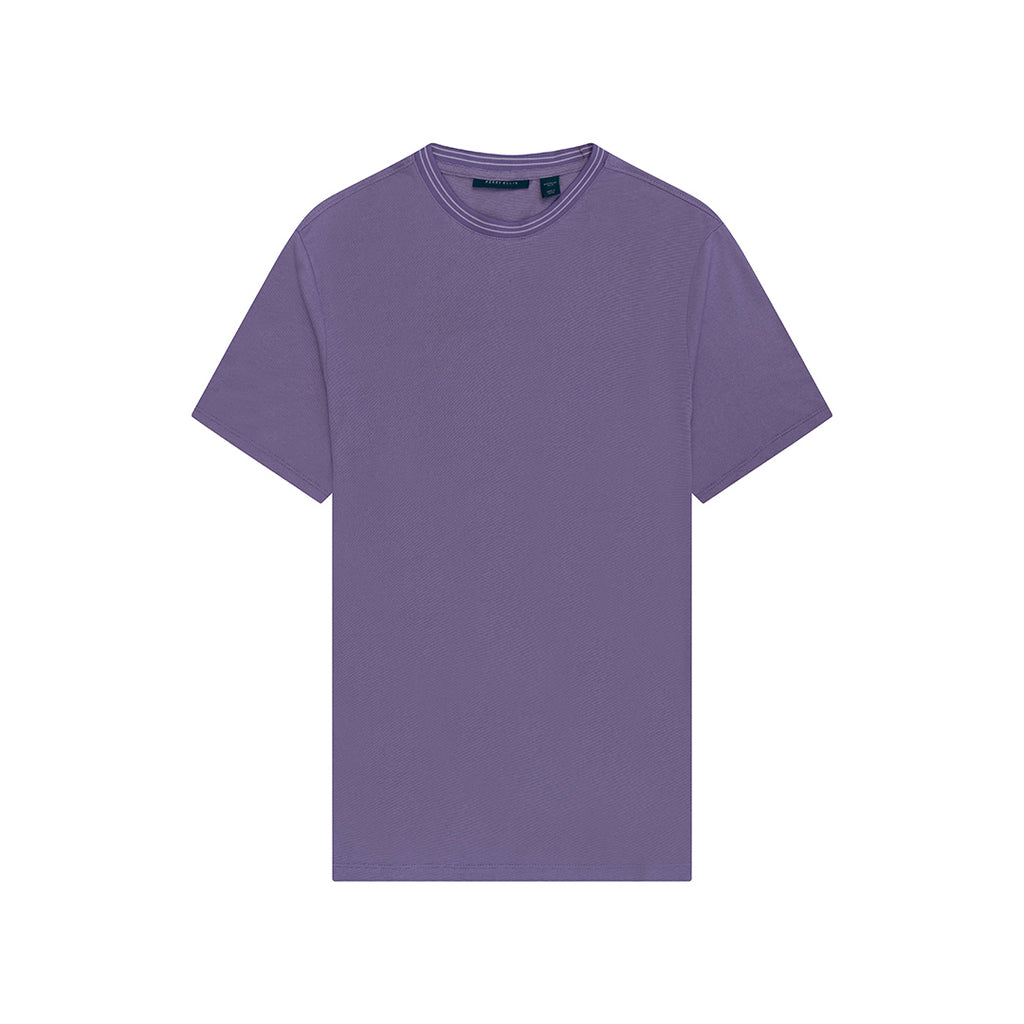 T-Shirt Perry Ellis TS00012 - Lila - Frente ghost mannequin