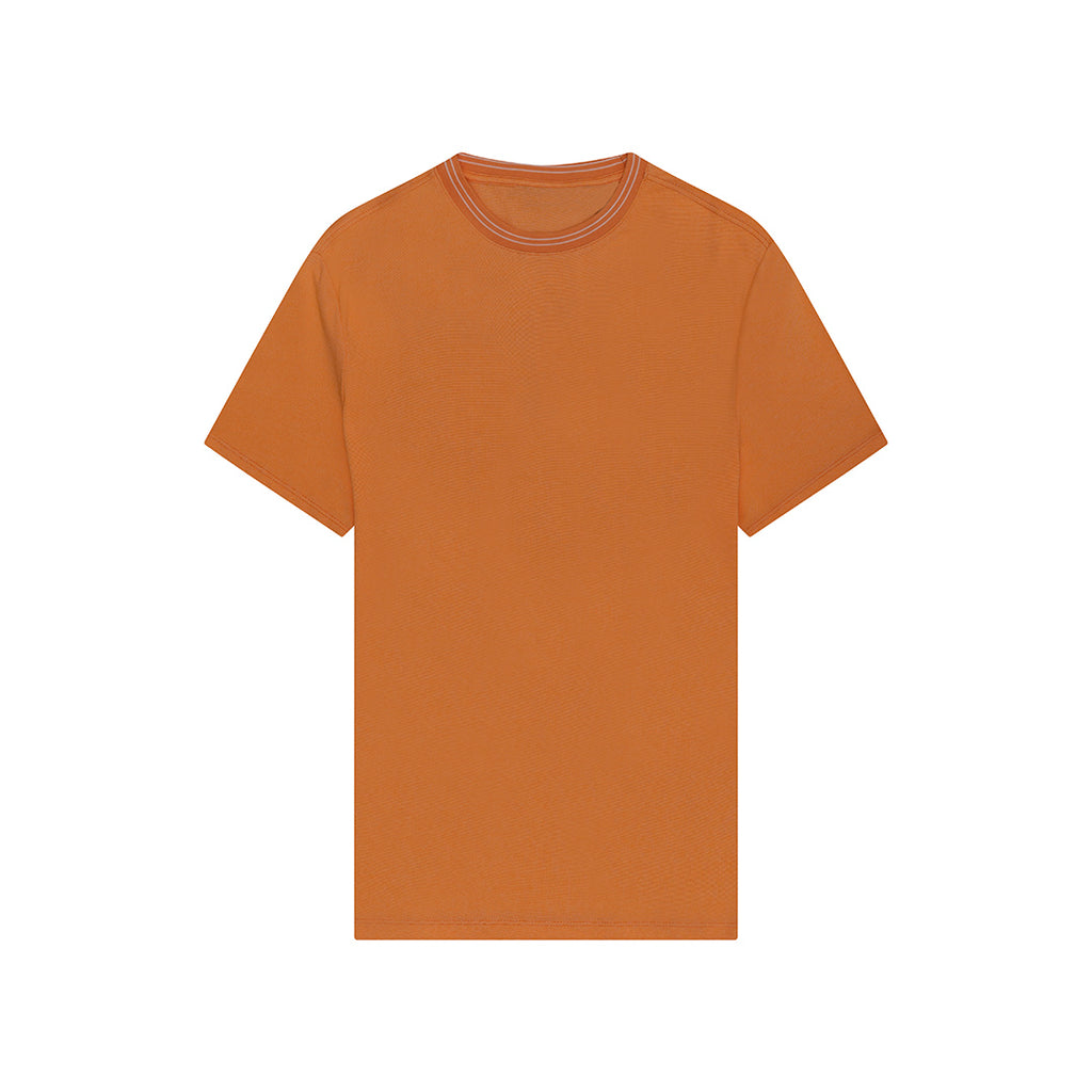 T-Shirt Perry Ellis TS00012 - Naranja - Frente ghost mannequin