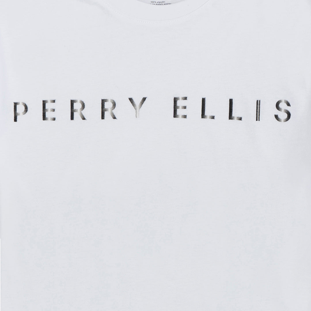 T-Shirt Perry Ellis Blanco TS00013 Imagen secundaria del producto