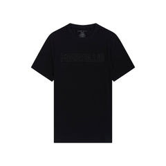 Camiseta Negra con logo de Perry Ellis TS00014031