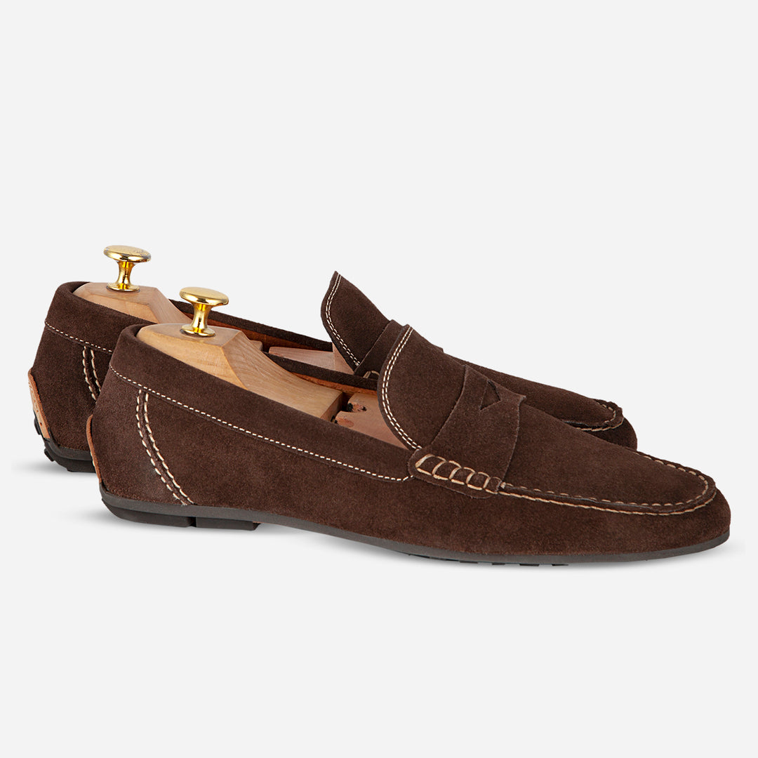 Zapatos casuales color cafe cheap